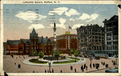 Lafayette Square Postcard