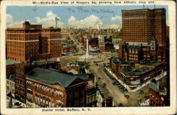 Statler Hotel Postcard