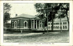 Kennebunk Public Library Postcard