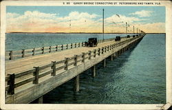 Gandy Bridge Connecting Postcard