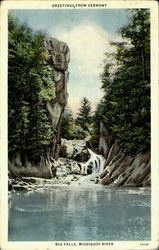 Big Falls, Missiquoi River Postcard