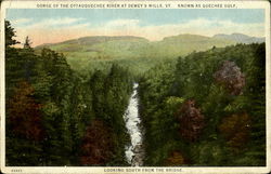 George Of The Ottauquechee River Deweys Mills, VT Postcard Postcard