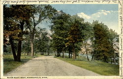 River Road West Postcard