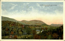 Elephant'S Head Mountain Postcard