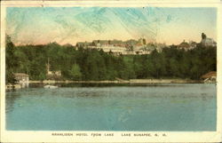 Granliden Hotel From Lake Postcard