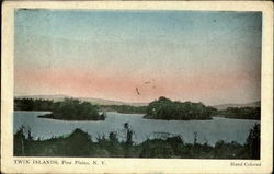 Twin Islands Pine Plains, NY Postcard Postcard