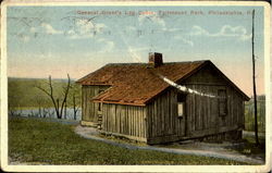 General Grant'S Log Cabin, Fairmount Park Postcard
