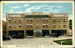 New Hotel Joplin Elizabethtown, KY Postcard Postcard