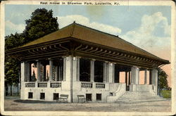 Rest House In Shawnee Park Postcard