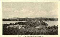 Black's Point, Caspian Lake Greensboro, VT Postcard Postcard