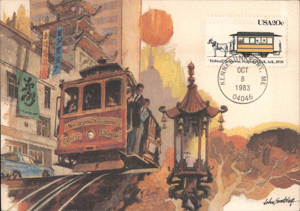 San Francisco Cable Cars Maximum Cards