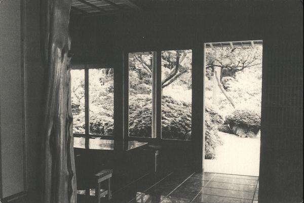 View out of Japanese House Susumu Yoshino Photographic Art