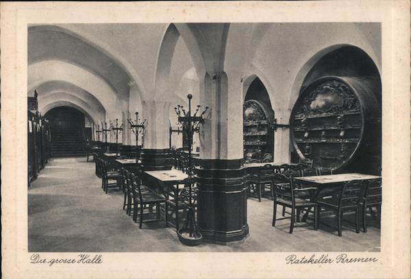 Ratskeller - Die Grosse Halle Bremen Germany