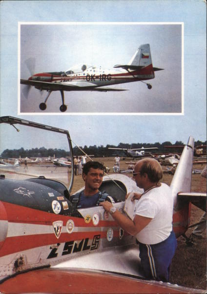 Z-50 LS and Aerobatic Pilot Petr Jirmus Czechoslovakia