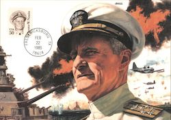 Admiral Chester Nimitz Postcard