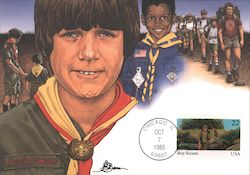 Boy Scouts Postcard