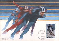 Winter Olympics 1988 Maximum Cards Postcard Postcard Postcard