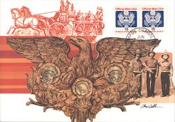 The Fireman's Eagle Postcard