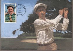 Francis Ouimet Postcard