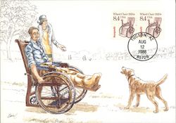 Wheelchair Postcard