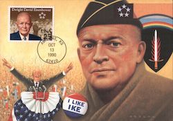Dwight D. Eisenhower Postcard