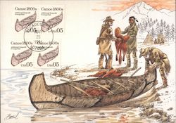 Canoe Postcard