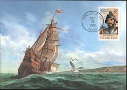 Juan Rodriguez Cabrillo Postcard