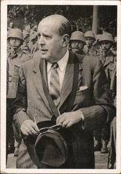Jan Masaryk Postcard