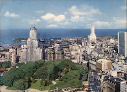 Skyscrapers and the Port Postcard