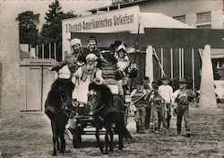 German-American Folk Festival Postcard