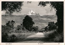 East Africa - Mt. Kenya Postcard