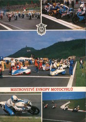 European Motorcycle Championship Postcard
