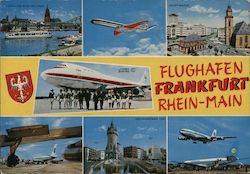 Flughafen Frankfurt Rhein-Main Germany Postcard Postcard Postcard