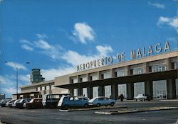 Airport, Main Facade Malaga, Spain Postcard Postcard Postcard