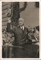 Dr Edvard Benes President Budovatel Postcard
