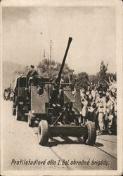 Anti-aircraft Gun, 1945 Postcard