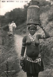 Heavy loaded Postcard