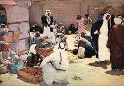 At the market day Postcard