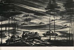 Tanky (Tanks) Postcard