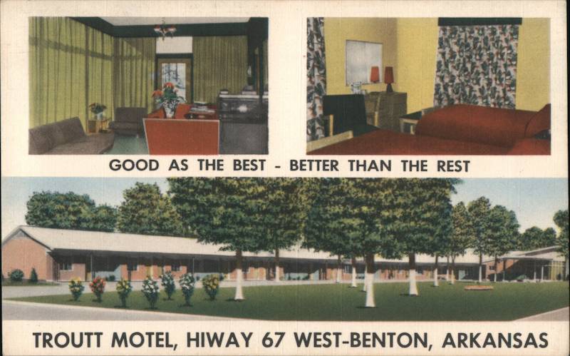 Troutt Motel Benton Arkansas