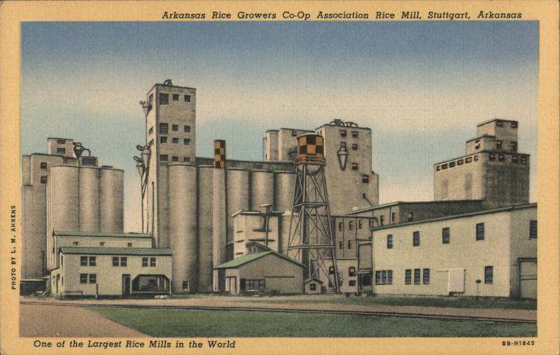 Arkansas Rice Growers Co-Op Association Rice Mill Stuttgart