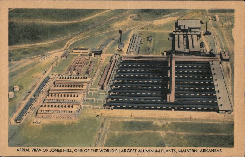 Aerial View of Jones Mill Malvern Arkansas