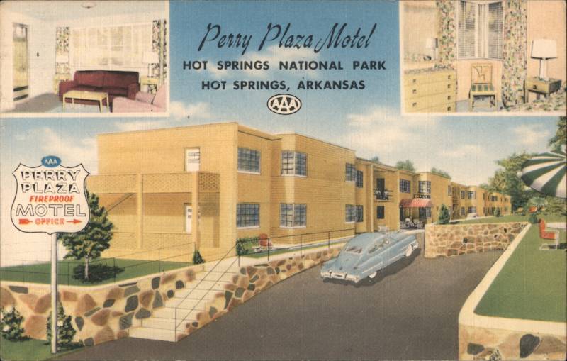 Perry Plaza Motel Hot Springs Arkansas