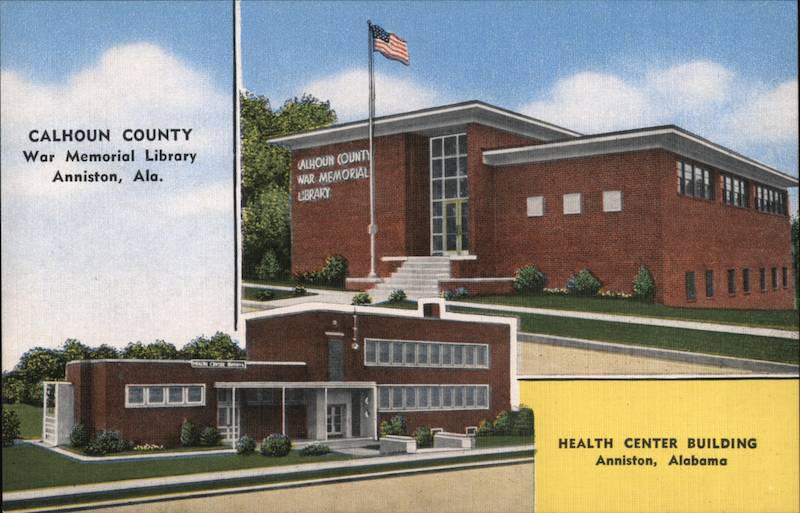 Library and Health Center Anniston Alabama