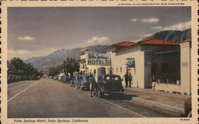 Palm Springs Hotel California
