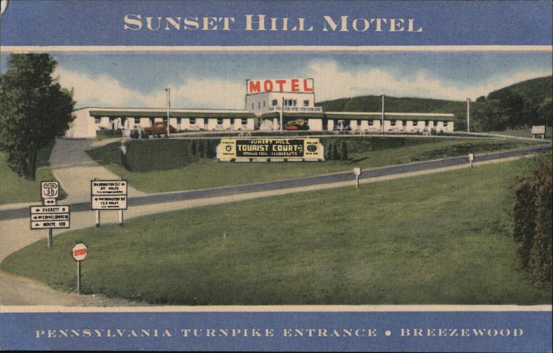 Sunset Hill Motel Breezewood Pennsylvania