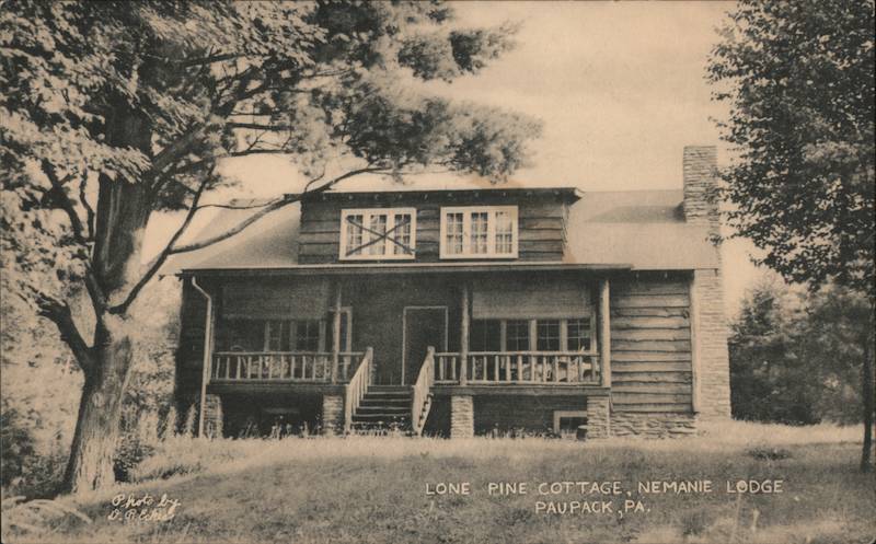 Lone Pine Cottage Nemanie Lodge Paupack Pennsylvania