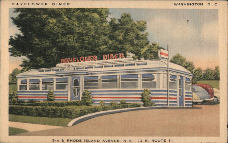 Mayflower Diner Washington District of Columbia Washington DC