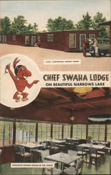 Chief Swaha Lodge Murfreesboro, AR Postcard Postcard Postcard