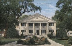 Biloxi Community House Mississippi Postcard Postcard Postcard